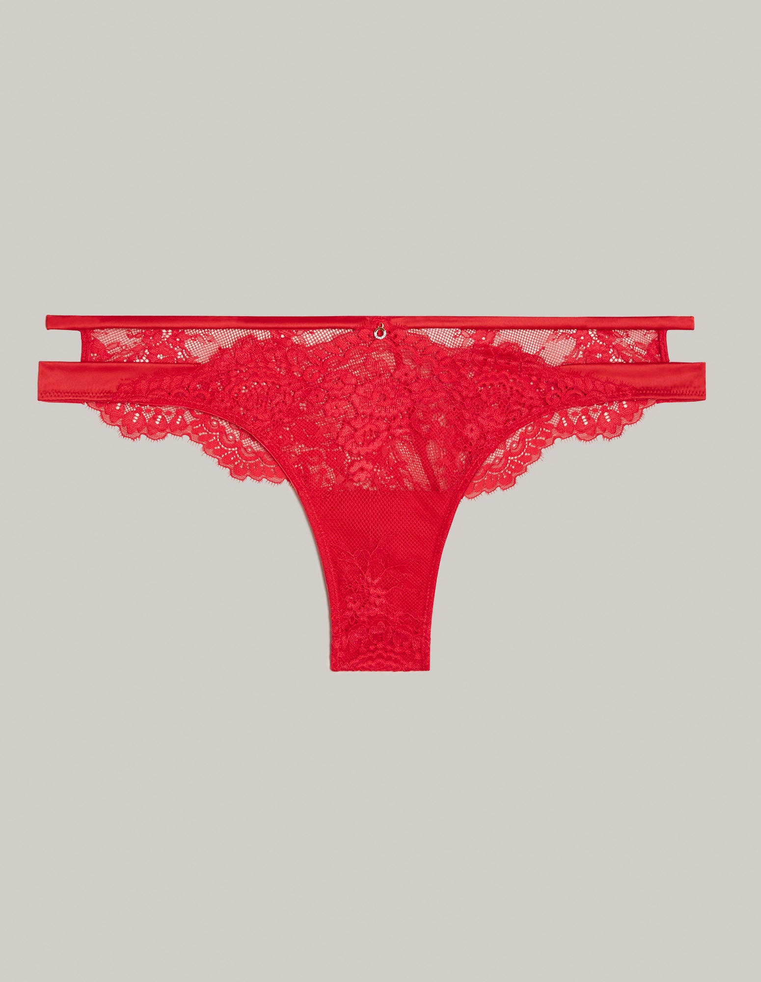 Unveil Red Woman Brazilian briefs