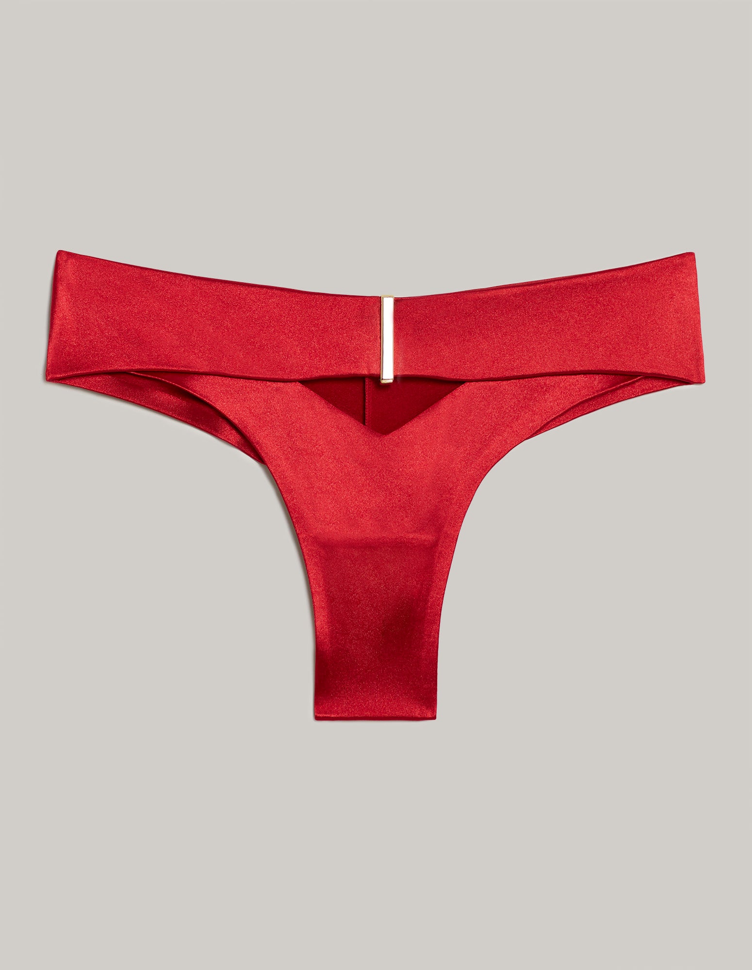 Elegant Red Woman Brazilian briefs