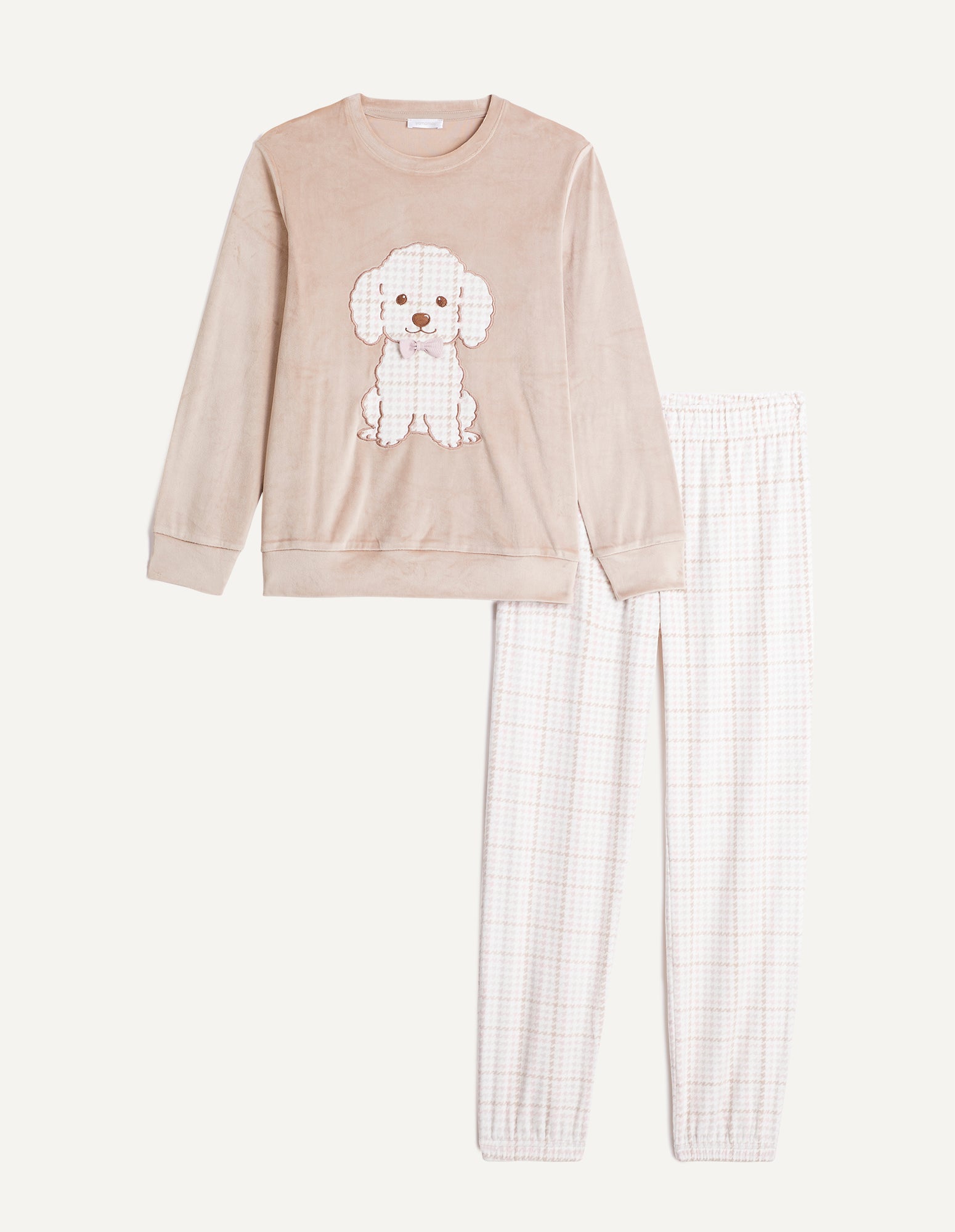 Teacup Poodle Woman Pyjamas 2