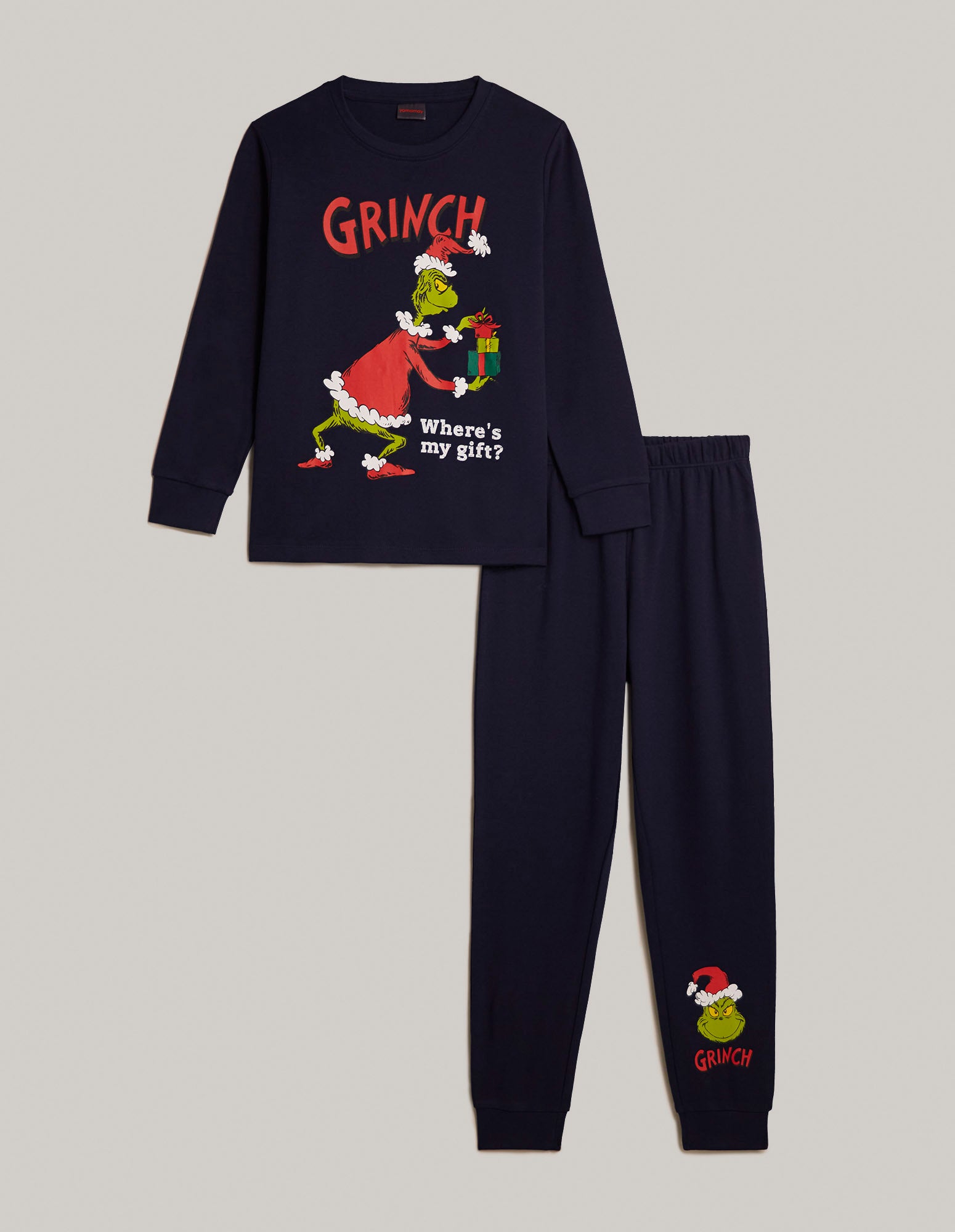 Grinch Boy Full-long pyjamas