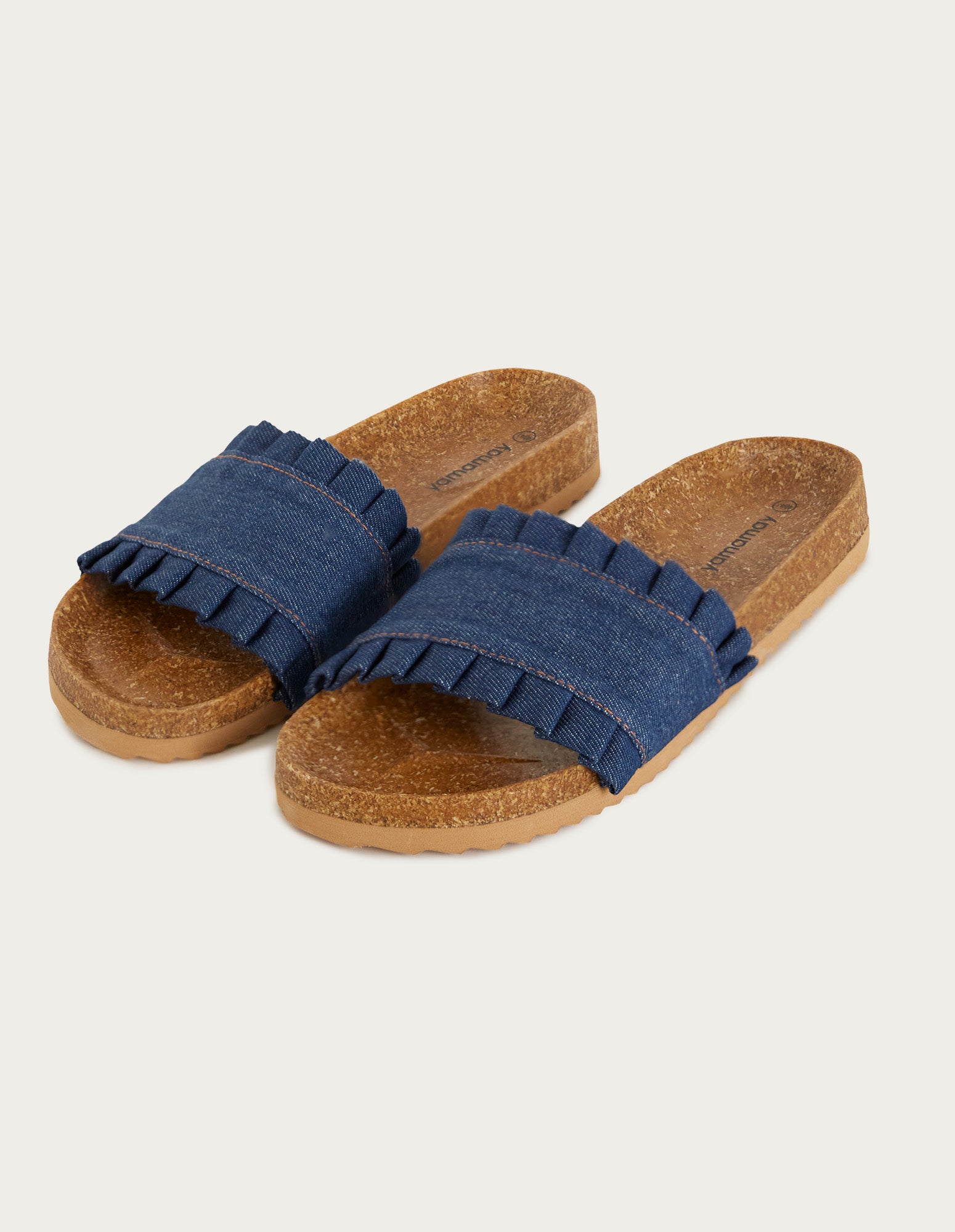 Denim Woman Slippers